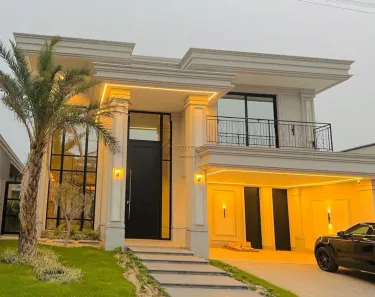 Casa de Condomínio com 5 Quartos à venda, 454m² no Condomínio Florais Itália, Cuiabá