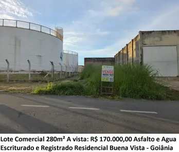 Lote/Terreno à venda, 280m² no Residencial Buena Vista I, Goiânia