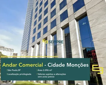 Imóvel Comercial para alugar, 2107m² no Brooklin Paulista, São Paulo