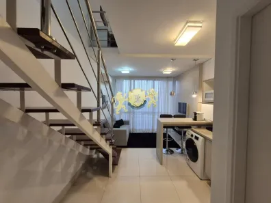 Flat com 1 Quarto para alugar, 64m² no Cidade Monções, São Paulo