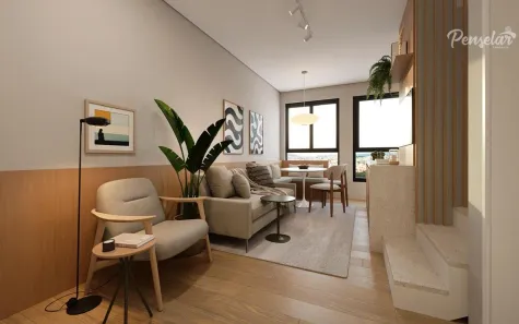 Apartamento com 1 Quarto à venda, 48m² no Jardim Hubert, Indaiatuba