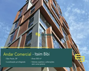 Imóvel Comercial para alugar, 550m² no Itaim Bibi, São Paulo