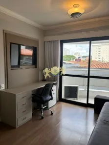 Flat com 1 Quarto para alugar, 33m² no Indianópolis, São Paulo