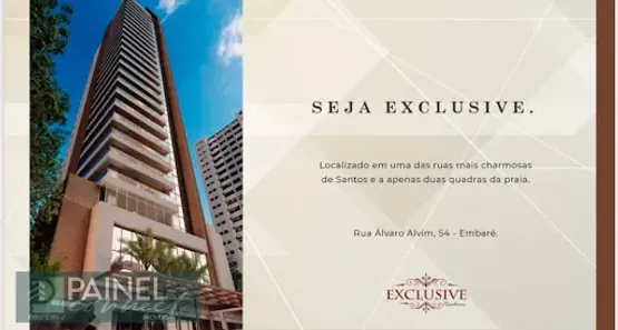 Apartamento com 3 Quartos à venda, 244m² no Embaré, Santos