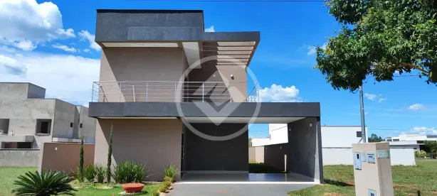 Casa de Condomínio com 3 Quartos à venda, 198m² no Terras Alpha Residencial 2, Senador Canedo