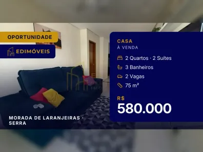 Casa com 2 Quartos à venda, 75m² no Morada de Laranjeiras, Serra