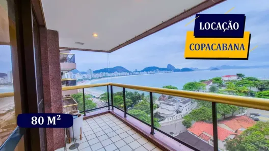 Apartamento com 2 Quartos para alugar, 80m² no Copacabana, Rio de Janeiro