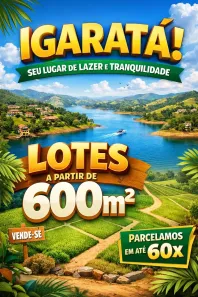 Lote/Terreno à venda, 600m² no Centro, Igaratá