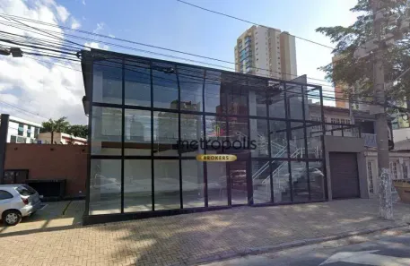 Sala Comercial para alugar, 140m² no Campestre, Santo André