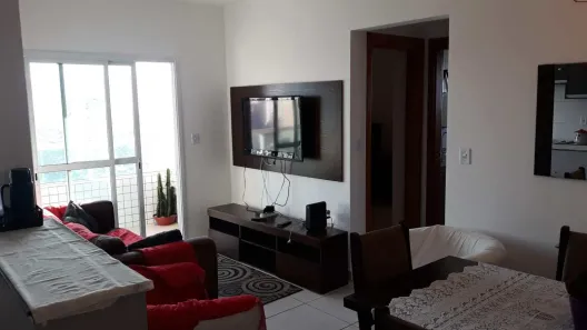 Apartamento com 2 Quartos para alugar, 60m² no Guilhermina, Praia Grande