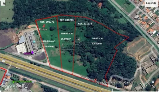 Lote/Terreno à venda, 20000m² no Jardim Guanabara, São Carlos