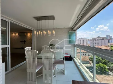 Apartamento com 2 Quartos para alugar, 77m² no Ponta da Praia, Santos