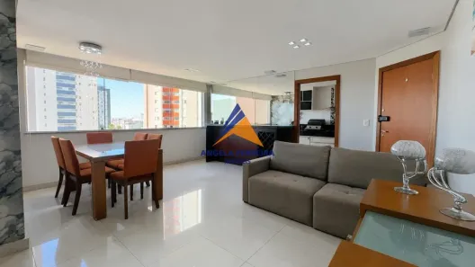 Apartamento com 3 Quartos para alugar, 90m² no Buritis, Belo Horizonte