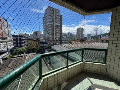 Apartamento com 3 Quartos para alugar, 113m² no Canto do Forte, Praia Grande