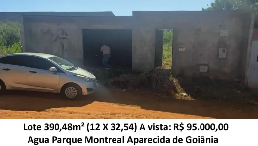 Lote/Terreno à venda, 390m² no Parque Montreal, Aparecida de Goiânia