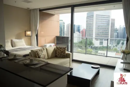 Flat com 1 Quarto para alugar, 42m² no Vila Olímpia, São Paulo