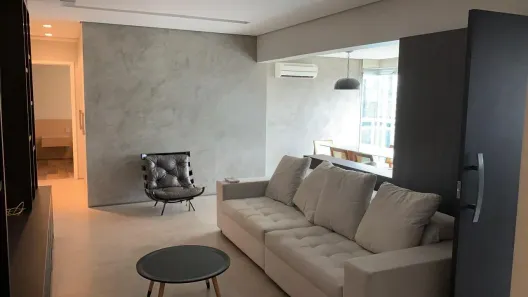 Apartamento com 1 Quarto para alugar, 52m² no Cidade Monções, São Paulo