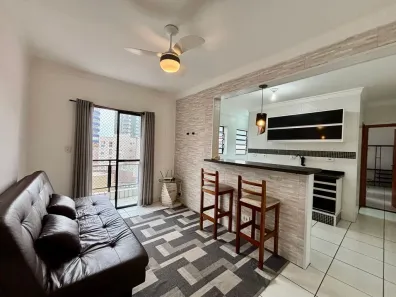 Apartamento com 1 Quarto à venda, 44m² no Caiçara, Praia Grande