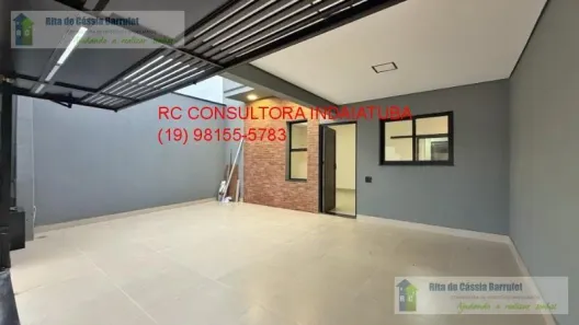 Casa com 3 Quartos à venda, 150m² no Núcleo Residencial Professor Carlos Aldrovandi, Indaiatuba