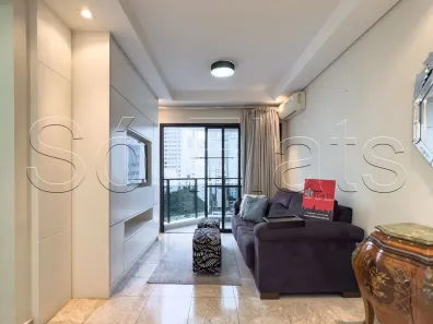 Apartamento com 1 Quarto para alugar, 45m² no Jardim Paulista, São Paulo