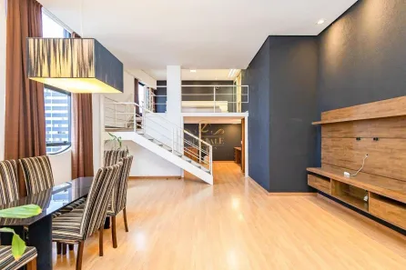 Apartamento com 1 Quarto para alugar, 66m² no Bigorrilho, Curitiba