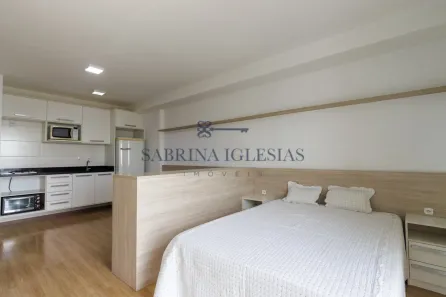 Apartamento com 1 Quarto para alugar, 33m² no Centro, Curitiba