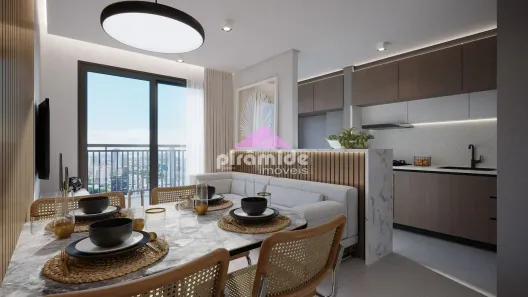 Apartamento com 2 Quartos à venda, 58m² no Monte Castelo, São José dos Campos