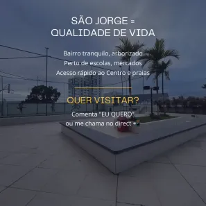 Apartamento com 3 Quartos à venda, 63m² no São Jorge, Maceió