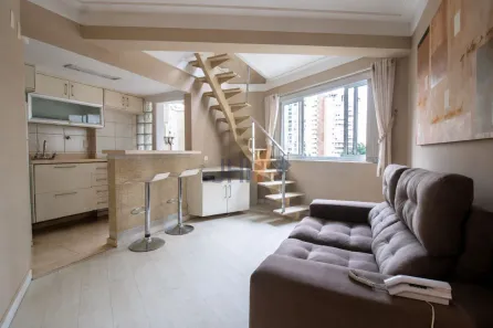 Apartamento com 1 Quarto para alugar, 45m² no Vila Nova Conceição, São Paulo