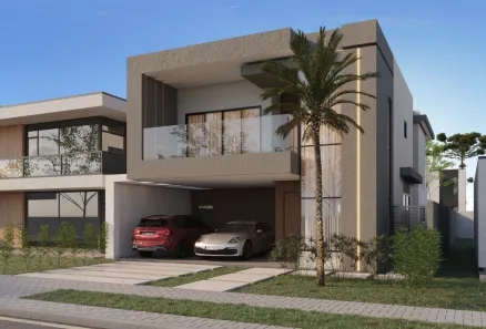 Casa de Condomínio com 4 Quartos à venda, 283m² no Jardim Carvalho, Ponta Grossa