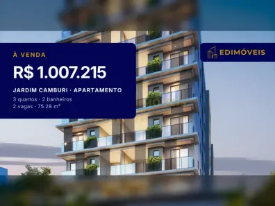 Apartamento com 3 Quartos à venda, 75m² no Jardim Camburi, Vitória