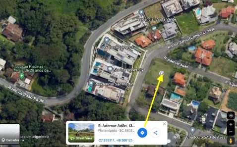 Lote/Terreno à venda, 900m² no João Paulo, Florianópolis