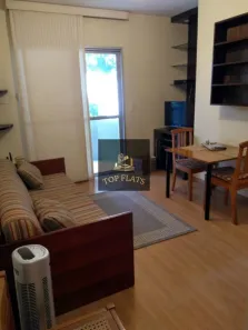 Flat com 1 Quarto para alugar, 37m² no Morro dos Ingleses, São Paulo