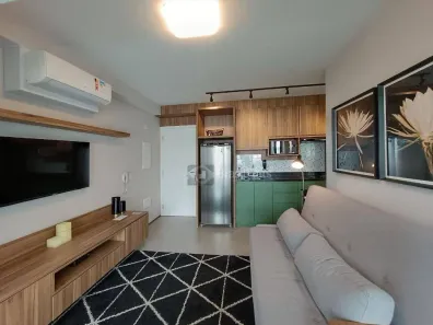 Flat com 1 Quarto para venda ou aluguel, 41m² no Indianópolis, São Paulo