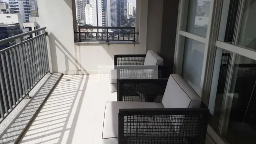 Apartamento com 1 Quarto para alugar, 63m² no Cidade Monções, São Paulo