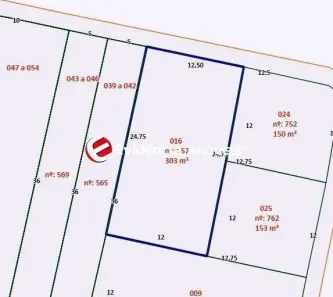 Lote/Terreno à venda, 303m² no Vila Floresta, Santo André