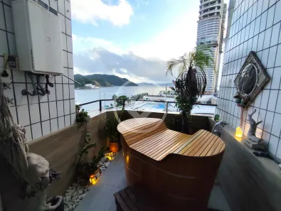 Apartamento com 1 Quarto para alugar, 83m² no Ponta da Praia, Santos