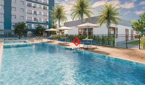 Apartamento com 2 Quartos à venda, 41m² no De Lourdes, Fortaleza