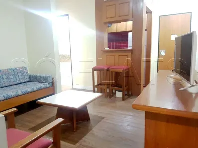 Flat com 1 Quarto para alugar, 42m² no Cerqueira César, São Paulo