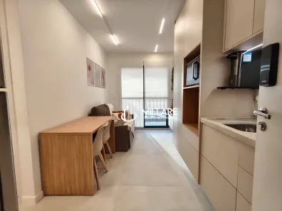 Apartamento com 1 Quarto para alugar, 27m² no Pinheiros, São Paulo