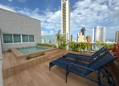 Apartamento com 2 Quartos à venda, 71m² no Miramar, João Pessoa
