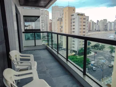 Apartamento com 3 Quartos à venda, 110m² no Jardim Astúrias, Guarujá