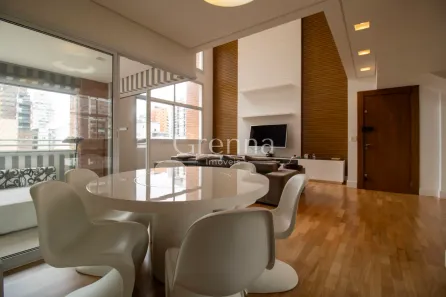 Apartamento com 3 Quartos para alugar, 158m² no Cerqueira César, São Paulo