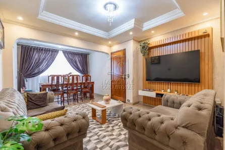 Sobrado com 3 Quartos à venda, 119m² no Parque João Ramalho, Santo André
