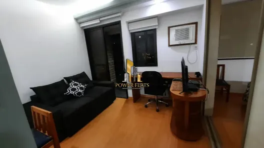 Apartamento com 1 Quarto para alugar, 40m² no Moema, São Paulo