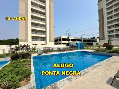 Apartamento com 2 Quartos para alugar, 10m² no Ponta Negra, Manaus