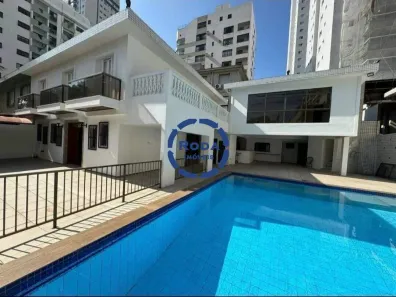 Casa com 5 Quartos para alugar, 580m² no Ponta da Praia, Santos