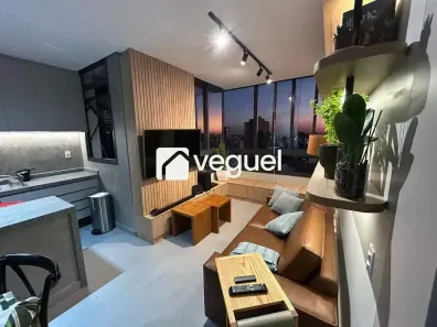 Apartamento com 1 Quarto para alugar, 46m² no Cambuí, Campinas