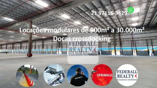 Galpão/Depósito/Armazém para alugar, 4759m² no Vila São João, Queimados