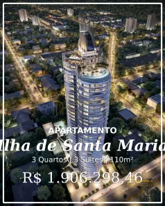 Apartamento com 3 Quartos à venda, 110m² no Ilha de Santa Maria, Vitória